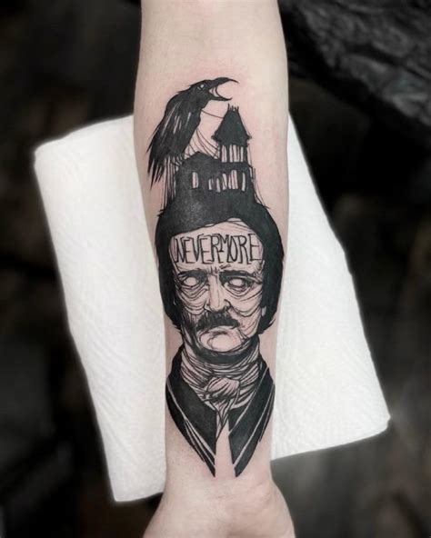 10 Best Edgar Allan Poe Tattoo Ideas You Ll Have To See To Believe 10 Best Edgar Allan Poe Tattoo Ideas You Ll Have To See To Believe