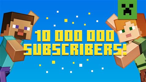 10 Subscribers Minecraft Blog 10 Subscribers Minecraft Blog