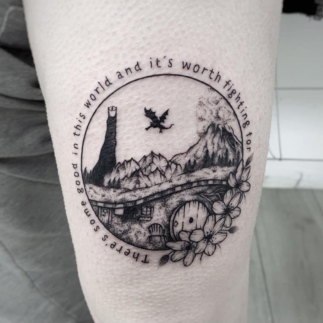 101 Amazing Lord Of The Rings Tattoos You Will Love Lord Of The