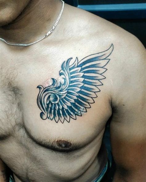 11 Wings On Chest Tattoo Ideas That You Have To See To Believe
