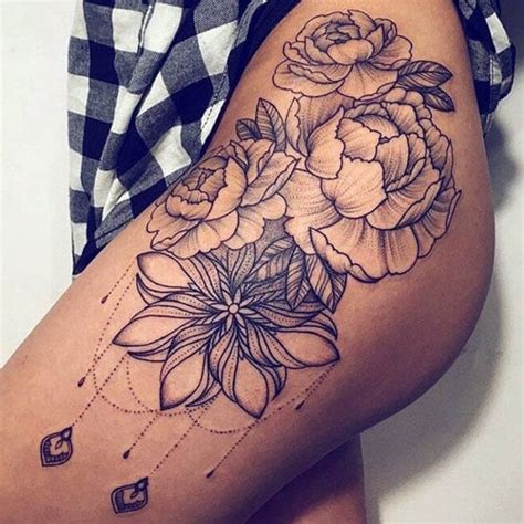 125 Best Thigh Tattoos For Women Cute Design Ideas 2021 Guide