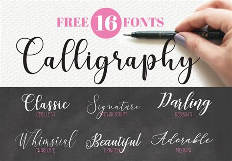 13 Calligraphy Fonts Alphabet Free Download Images Cursive 13 Calligraphy Fonts Alphabet Free Download Images Cursive