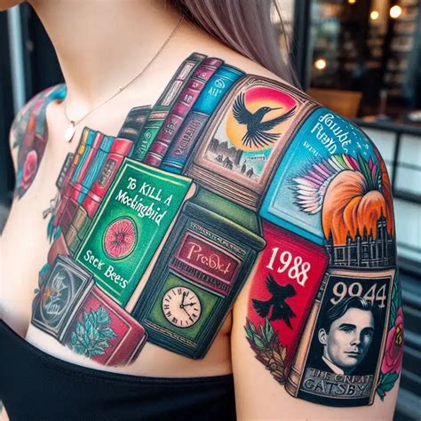 16 Creative Bookish Tattoos For Passionate Readers