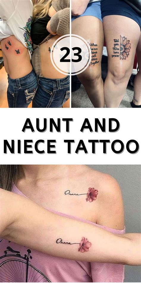 170 Best Aunt And Niece Tattoos Ideas And Matching Designs 2022