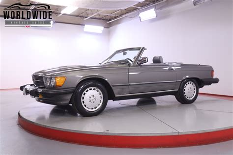 1987 Mercedes Benz 560Sl Worldwide Vintage Autos
