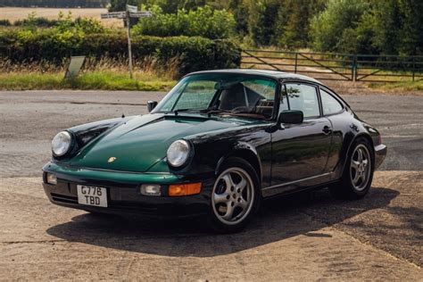 1990 Porsche 911 Carrera 2 Shows Stunning Forest Green Metallic Look 1990 Porsche 911 Carrera 2 Shows Stunning Forest Green Metallic Look