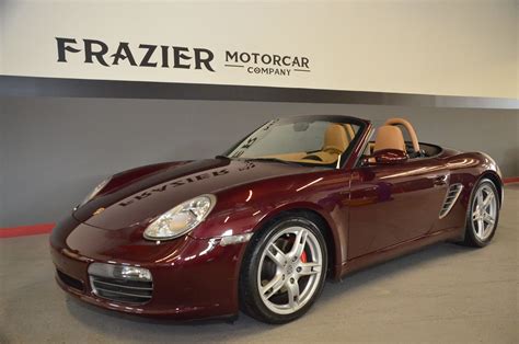 2006 Porsche Boxster S Frazier Motorcar Company 2006 Porsche Boxster S Frazier Motorcar Company