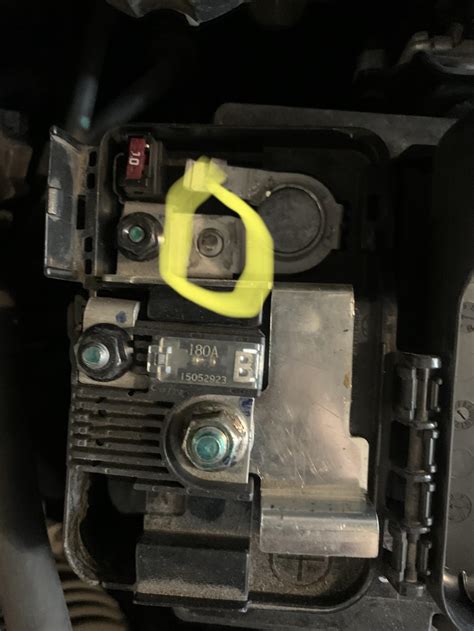 2016 Hyundai Elantra Positive Battery Terminal