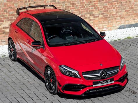 2017 Used Mercedes Benz A Class A45 Amg Jupiter Red In 2020 Benz A 2017 Used Mercedes Benz A Class A45 Amg Jupiter Red In 2020 Benz A