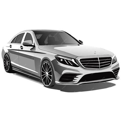 2018 Mercedesbenz Brabus Facelifted S63 Amg Ilustra O Vetorial Vetor