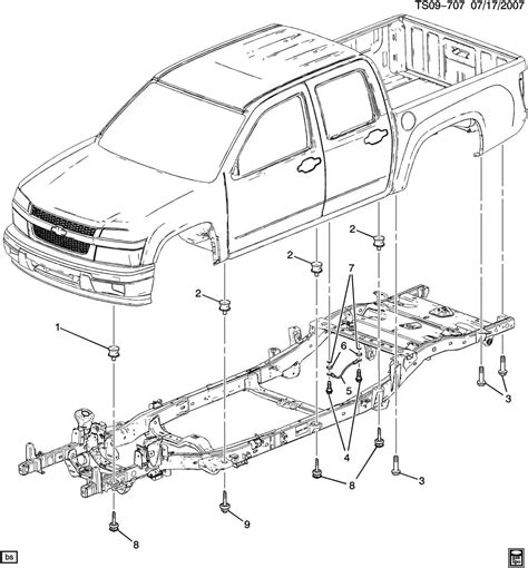 2027 Gmc Canyon A Detailed Diagram Of Its Parts