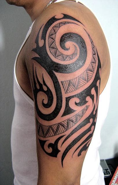 23 Stunning Tribal Half Sleeve Tattoos Only Tribal 23 Stunning Tribal Half Sleeve Tattoos Only Tribal