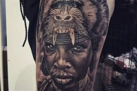 45 African Tribal Tattoos That Will Explore Culture Heritage And Art