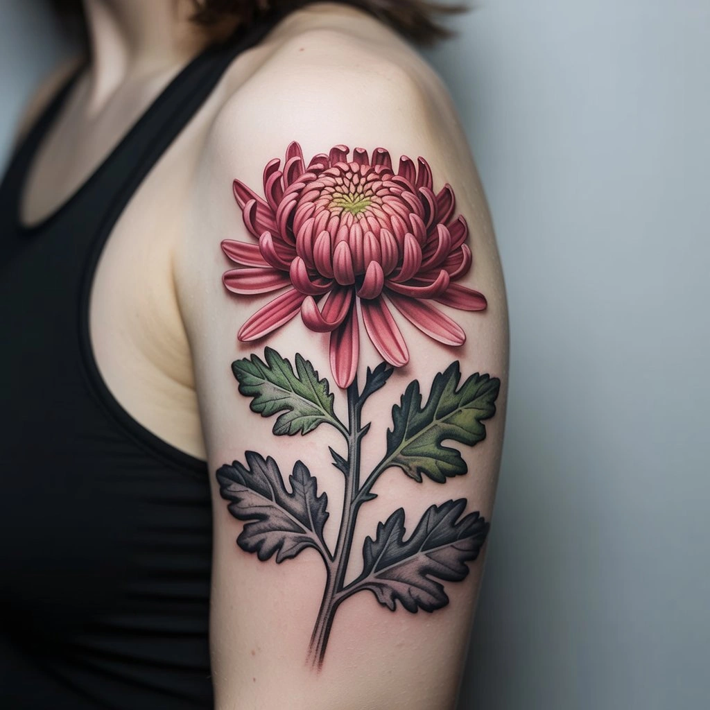 47 Gorgeous Chrysanthemum Tattoo Ideas With Symbolism Tatt Mosaic