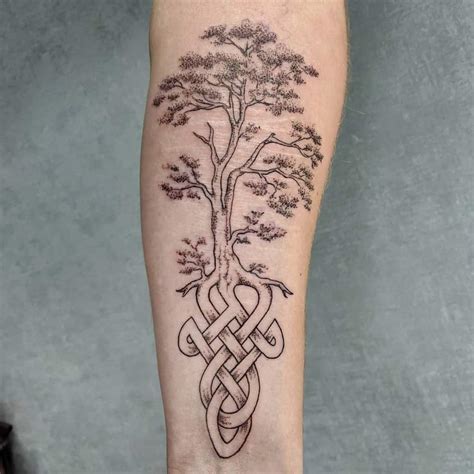 50 Awesome Yggdrasil Tattoo Ideas