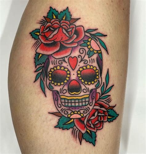 50 Best Sugar Skull Tattoo Designs What The Tattoos Mean Yourtango