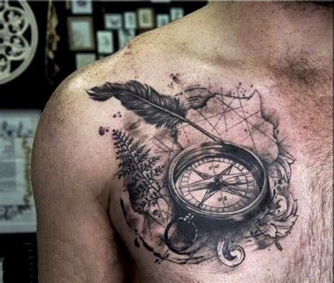 50 Latest Compass Tattoo Design And Ideas For Men And Women 50 Latest Compass Tattoo Design And Ideas For Men And Women