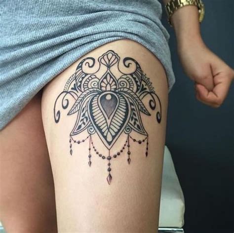50 Unique Thigh Tattoos For Women 2019 Upper Front Amp Side
