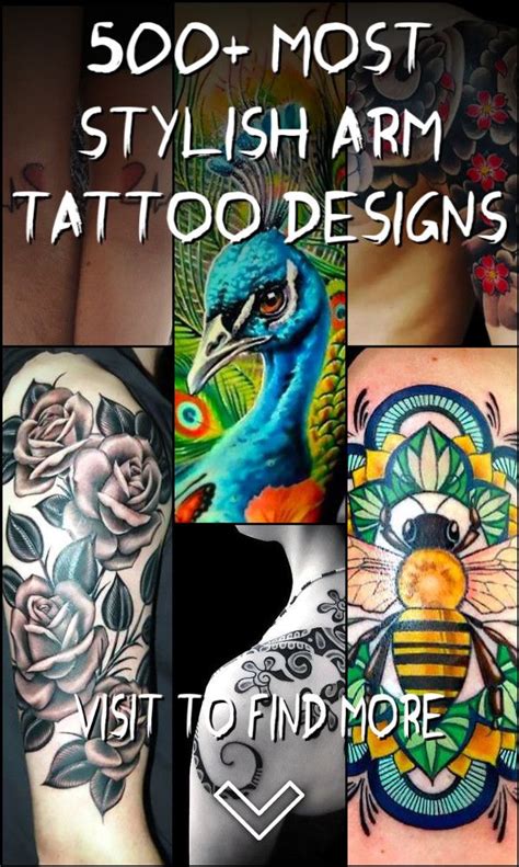 500 Most Stylish Arm Tattoo Designs