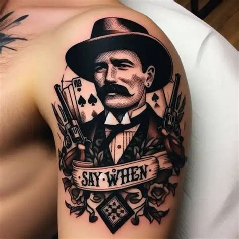 54 Dazzling Doc Holliday Tattoo Ideas To Sling Guns Like A Pro Tattoo Inspired Apparel