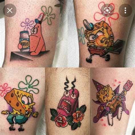 55 Spongebob Tattoos For Spongebob Squarepants Fans Artofit 55 Spongebob Tattoos For Spongebob Squarepants Fans Artofit