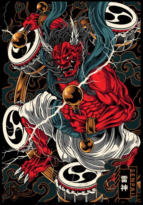 60 Raijin Tattoo Designs For Men Japanese Mythology Ink Ideas 60 Raijin Tattoo Designs For Men Japanese Mythology Ink Ideas