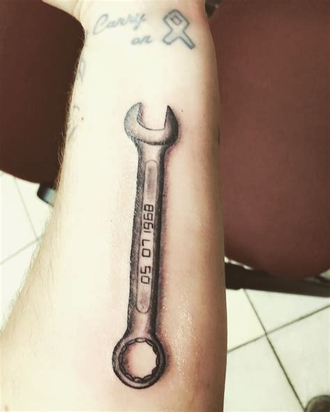60 Wrench Tattoo Designs For Men Tool Ink Ideas