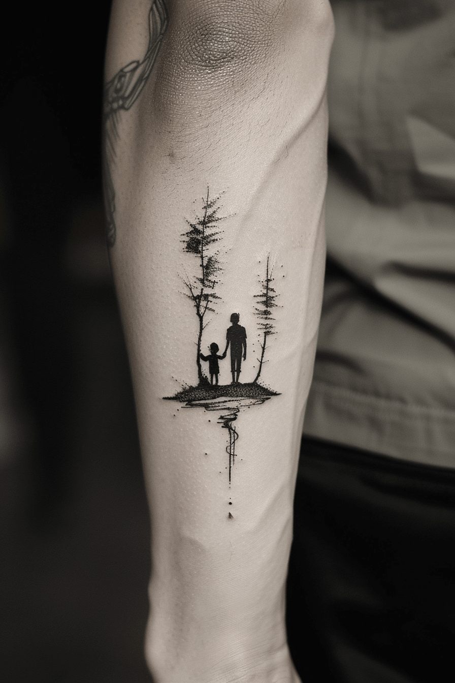 68 Splendid Father Son Tattoo Ideas To Show Your Bond