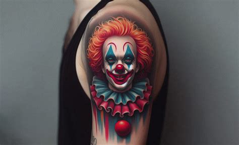 78 Sensational Clown Tattoo Ideas With Two Ended Meanings Tattoo