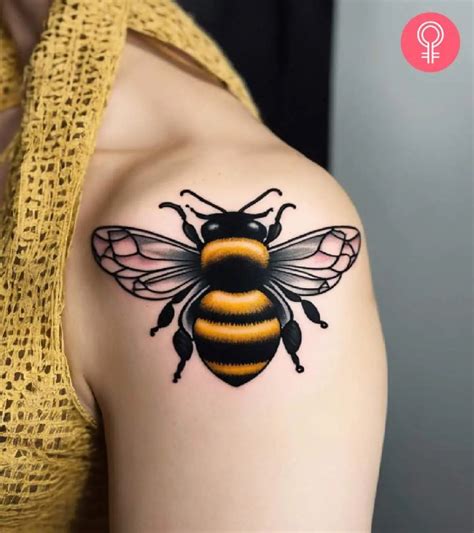 8 Cute Bumble Bee Tattoo Ideas With Meanings 8 Cute Bumble Bee Tattoo Ideas With Meanings