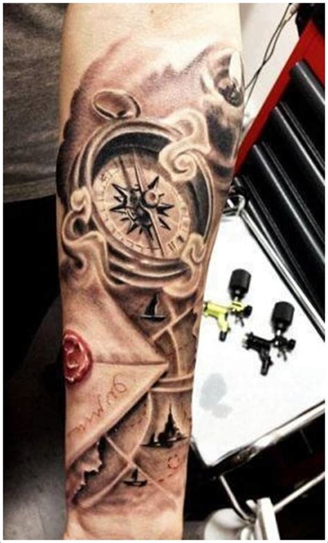 99 Amazing Compass Tattoo Designs 99 Amazing Compass Tattoo Designs