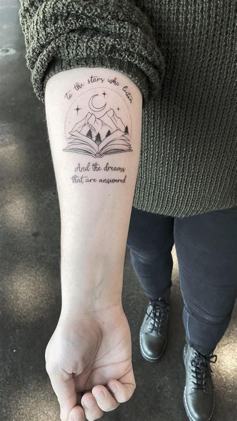 A Court Of Thorns And Roses Tattoo By Sarah J Maas Artofit