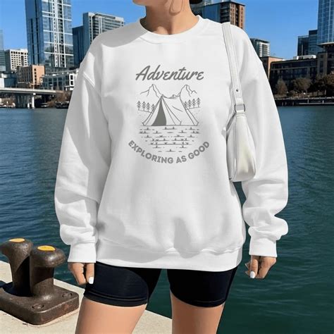 Adventure Exploring Tent Illustration Camping Fun Sweatshirt Up To Size 5Xl Walmart Com Adventure Exploring Tent Illustration Camping Fun Sweatshirt Up To Size 5Xl Walmart Com