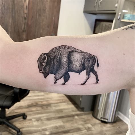 American Bison Tattoo American Bison Tattoo