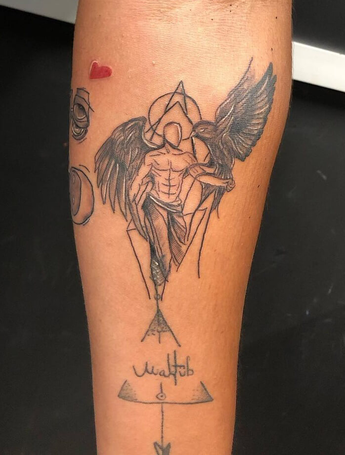 Angel Forearm Tattoos At Malik Worley Blog Angel Forearm Tattoos At Malik Worley Blog