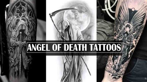 Angel Of Death Tattoo Meaning And Symbolism