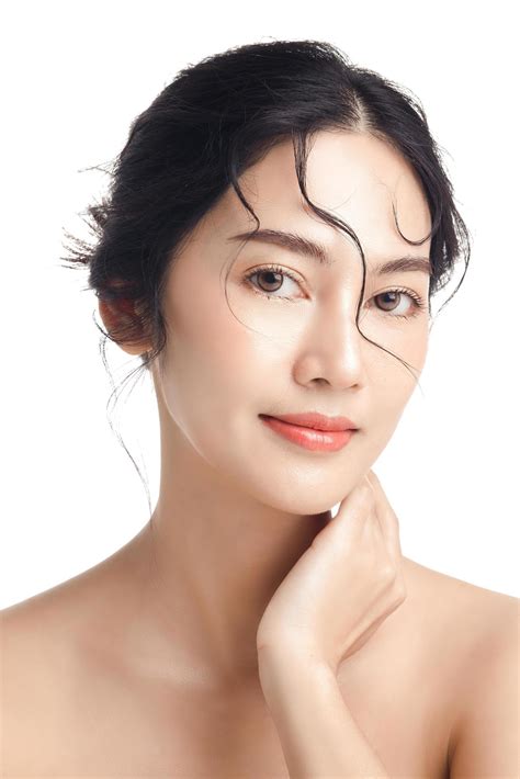 Asian Woman With A Beautiful Face And Perfect Clean Fresh Skin Cute Female Model With Natural Asian Woman With A Beautiful Face And Perfect Clean Fresh Skin Cute Female Model With Natural
