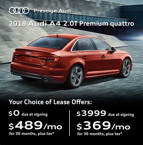 Audi Lease Offers