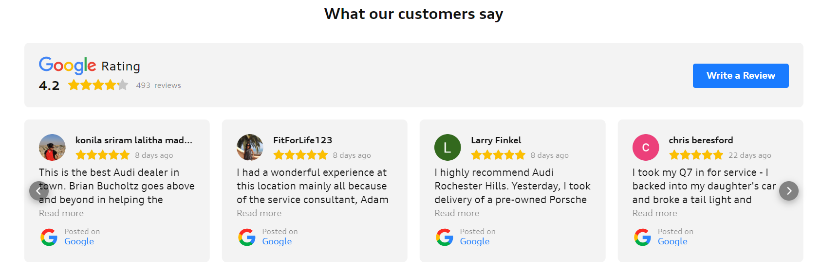 Audi Of Rochester Hills