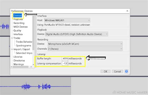 Audio Buffer Length Touchdesigner