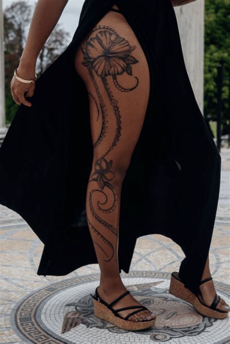 Beautiful Leg Tattoo Ideas For Women Mom Amp 39 S Got The Stuff