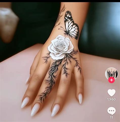Beautiful Tattoos For Women Hand