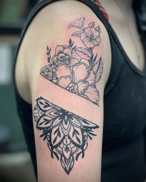 Black And Grey Floral Tattoos For Women A Collection Of Ideas Black And Grey Floral Tattoos For Women A Collection Of Ideas