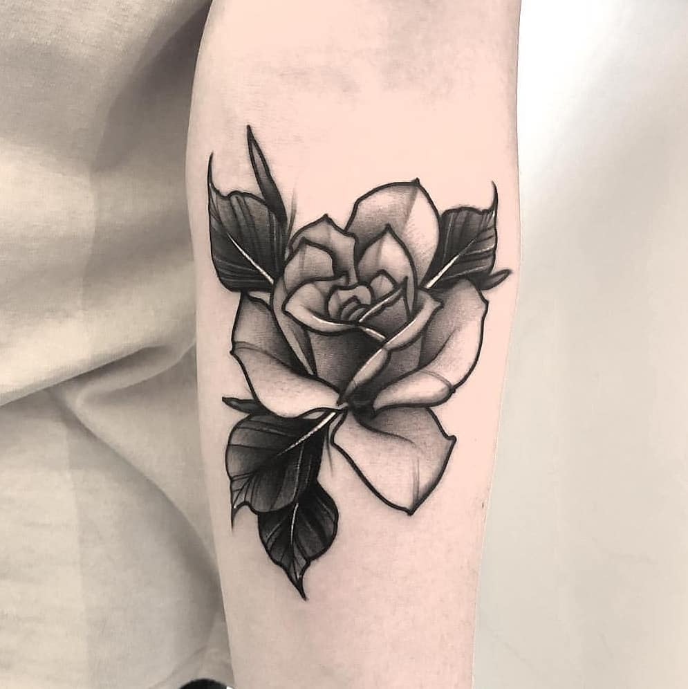 Black And Grey Tattoo