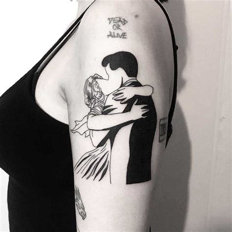 Blackwork Lovers Tattoo Tattoogrid Net Blackwork Lovers Tattoo Tattoogrid Net