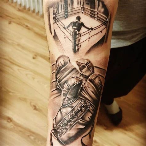 Boxing Angel Tattoos