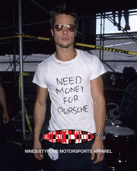 Brad Pitt Need Money Brad Pitt Actor Shirts