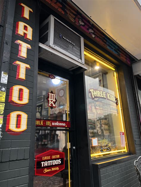 Brooklyn Tattoo Shop Three Kings Tattoo Individuality Creative