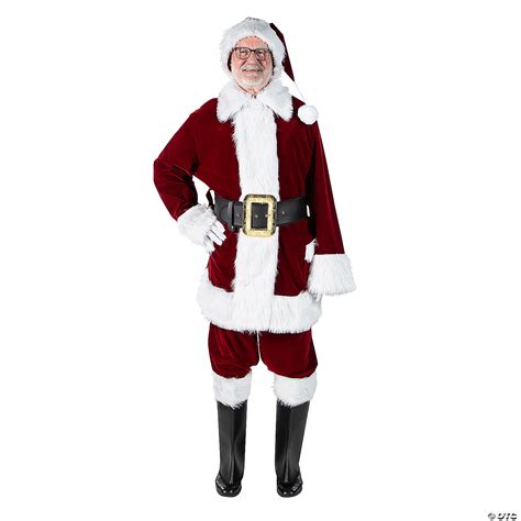 Burgundy Velvet Santa Suit W Overalls Size 50 56 Halco Claus Deluxe Outfit Bundle W Santa Guide Burgundy Velvet Santa Suit W Overalls Size 50 56 Halco Claus Deluxe Outfit Bundle W Santa Guide