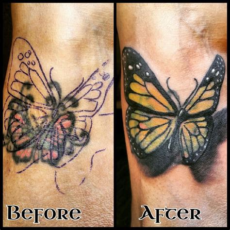 Camouflage Butterfly Tattoo Camouflage Butterfly Tattoo
